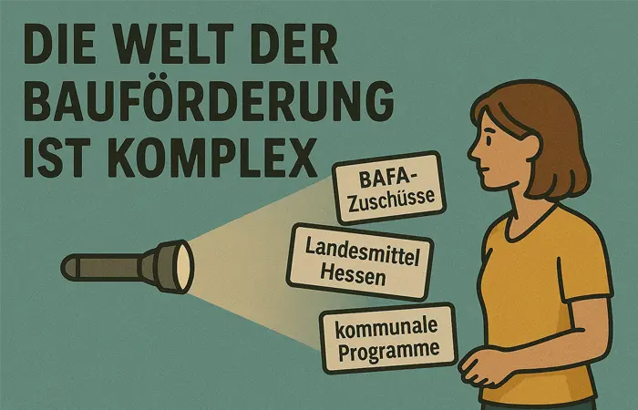 Fördermittel-Beratung Reichelsheim - DMK Bau unterstützt bei der Beantragung von Zuschüssen und Fördergeldern für Bau- und Sanierungsprojekte.